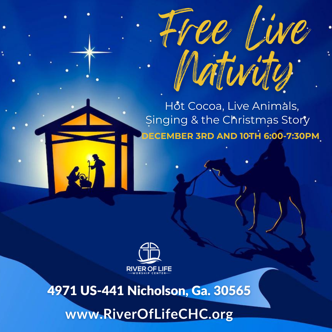Live Nativity Flyer